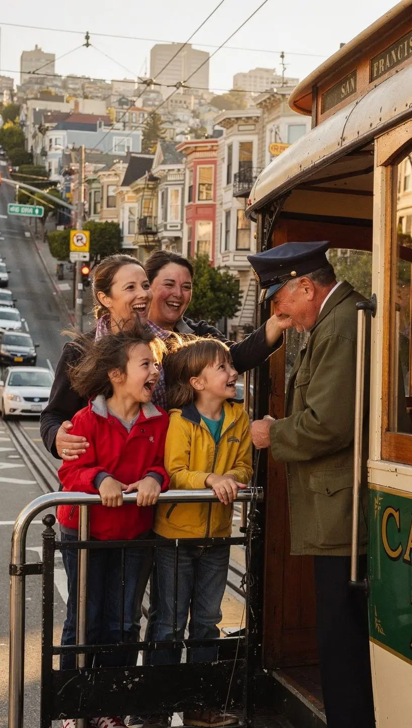 Экскурсия на Алькатрас с историческими зданиями и живописными видами на город.