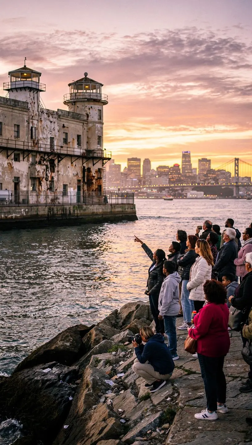 Прогулка по набережной с яркими пальмами и шумом прибоя.